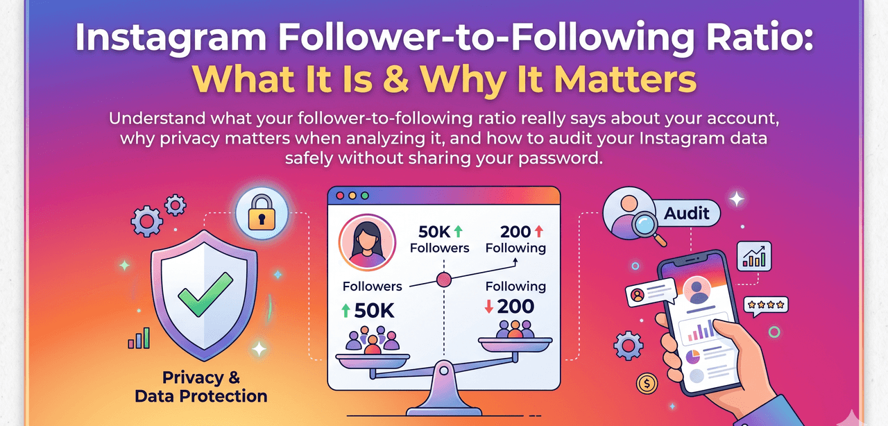 Instagram Follower-to-Following Ratio: What It Is & Why It Matters