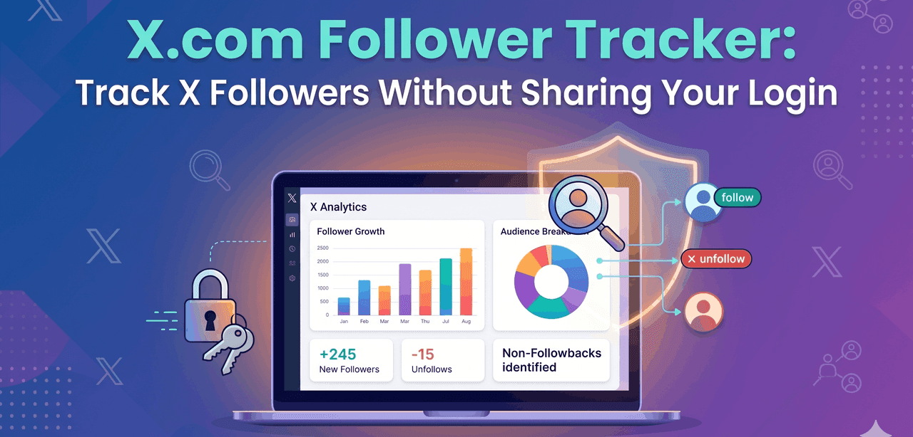 Twitter Follower Tracker: Track X Followers Without Sharing Your Login