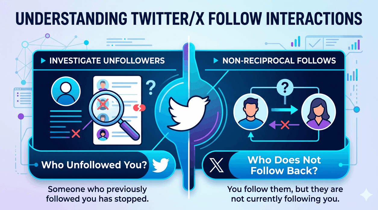 How to See Who Unfollowed You on Twitter/X Safely