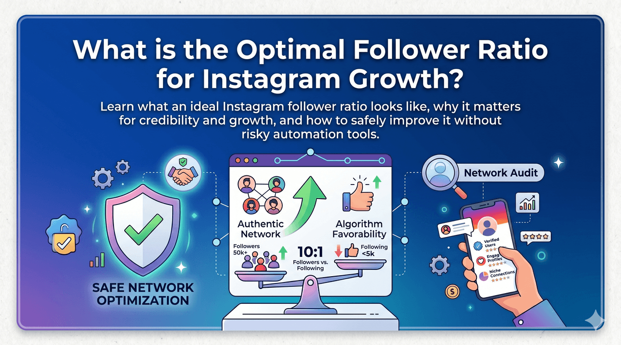 What is the Optimal Follower Ratio for Instagram Growth?