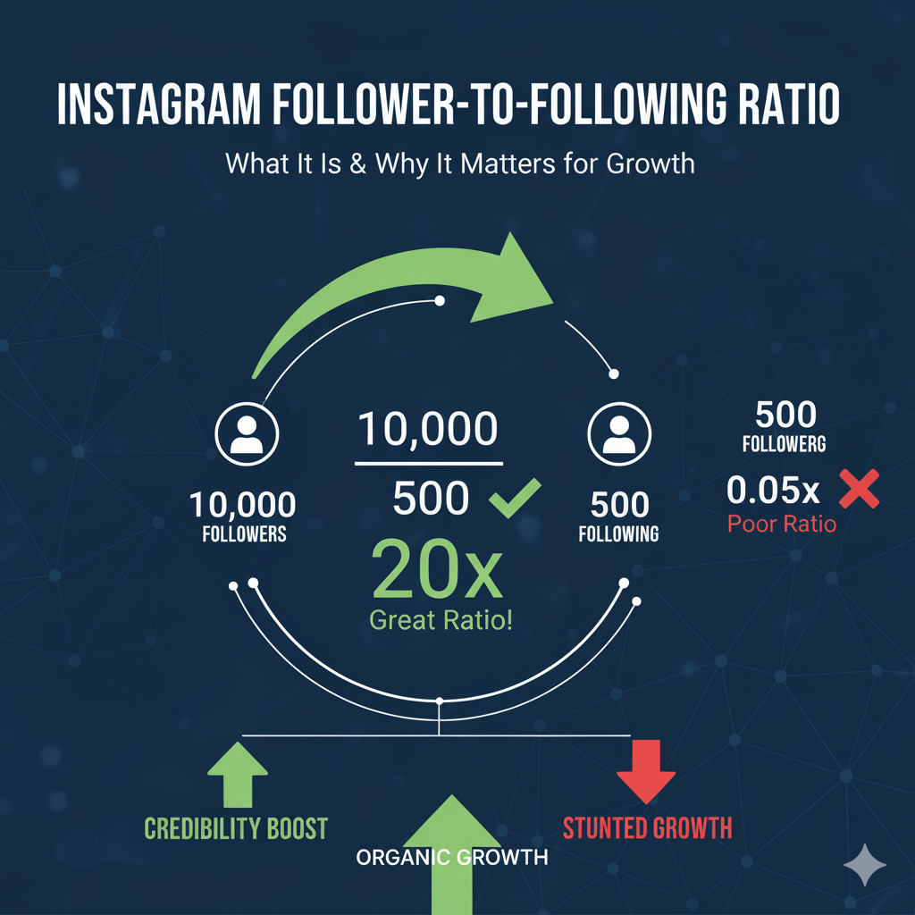 Instagram Follower-to-Following Ratio: What It Is & Why It Matters for Growth
